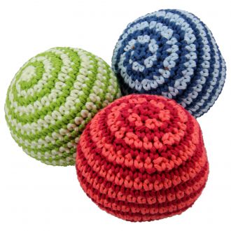 Lot de 3 balles crochet