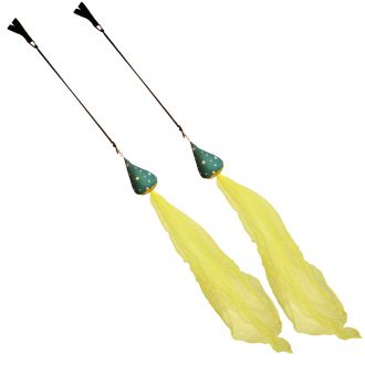 Bolas foulard jaune