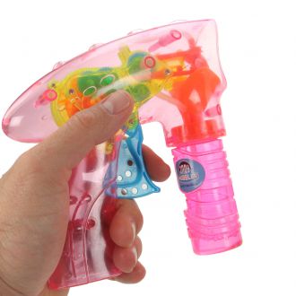 pistolet à bulles de savon