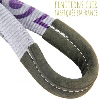 Cuir sur Slackline