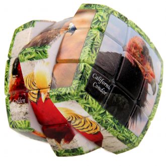 oiseaux v-cube puzzle 3X3