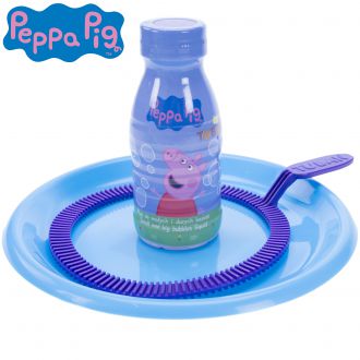 Faire des bulles geantes Peppa Pig