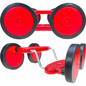 Facile à utiliser et à transporter, le Rolla à 4 roues est conçu pour l'activité physique des enfants.