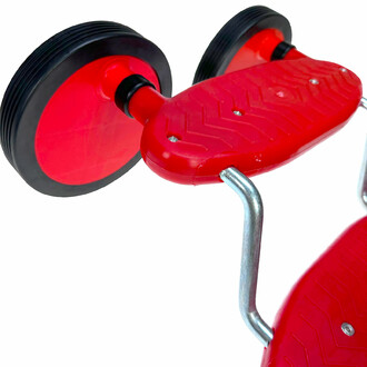 Les enfants s'amuseront tout en améliorant leur équilibre et leur coordination avec le Rolla à 4 roues.