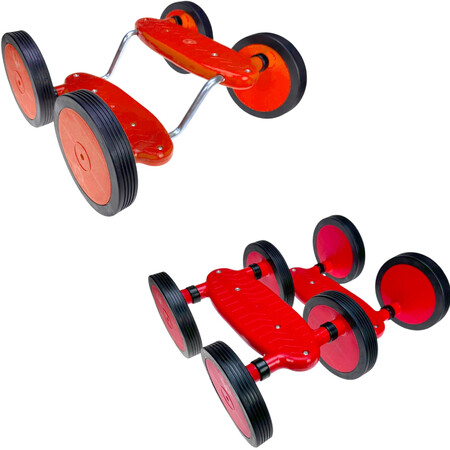 Rolla com 4 ou 6 rodas Rolla com 4 ou 6 rodas