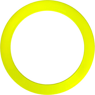 Anneau Play 32.7cm de couleur jaune fluo