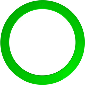 Anneau Play 32.7cm de couleur vert fluo