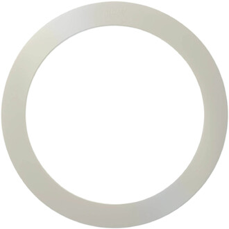 Anello da giocoleria bianco, leggero e resistente, progettato per la pratica della giocoleria.