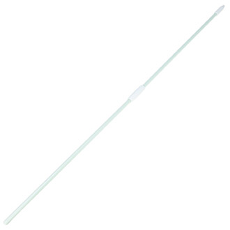 Baguette en plastique pour assiette chinoise, de couleur claire, présentant une surface lisse et un design épuré.