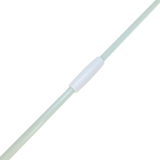 Baguette assiette chinoise ND Jester en plastique, vue en gros plan mettant en avant sa tige longue et fine avec un joint blanc au centre.