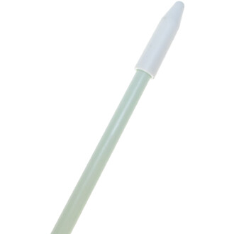 Baguette en plastique pour assiette chinoise ND Jester, de couleur verte avec un extrémité blanche.