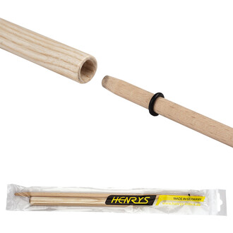 Bastone di legno in 2 parti