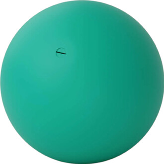 Balle BBX Beanbag de Play, couleur turquoise, vue de face, avec une petite ouverture sur le côté.