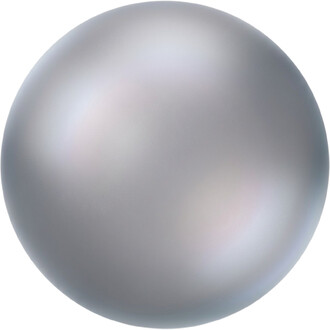 Gros plan d'une balle de jonglage translucide gris argenté, diamètre 100 mm et 200 g, édition limitée.