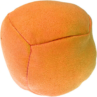 Balle de jonglerie BB3P NetJuggler, 70g, de couleur orange, avec une texture douce et un design arrondi.