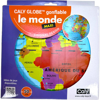 Balão globo mundial - 50cm