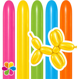 Ballons 260 Assortiment Tropical Sempertex
