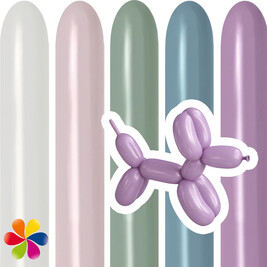 Ballons 260 assortiment crépuscule Sempertex