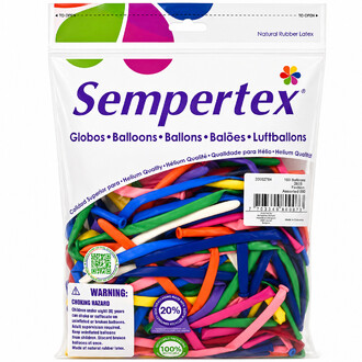 Ballons 260 assortiment fashion Sempertex
