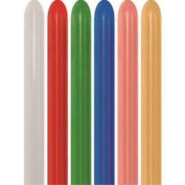 Ballons 260 métallisés Sempertex