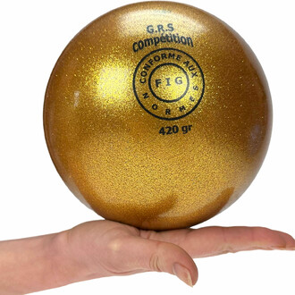 Ballon de GRS compétition pailleté