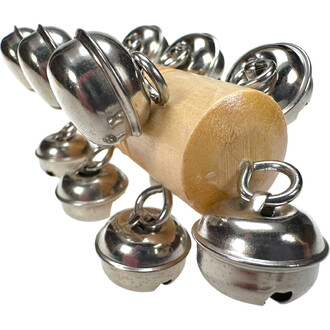 Este jingle stick também é uma ótima ferramenta para ajudar crianças com necessidades especiais a desenvolver habilidades motoras.