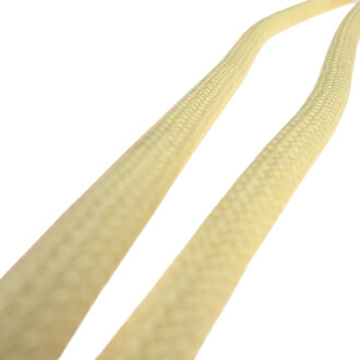 Corde de réserve pour les bolas de feu Nova, vue en gros plan sur la texture et la couleur beige.