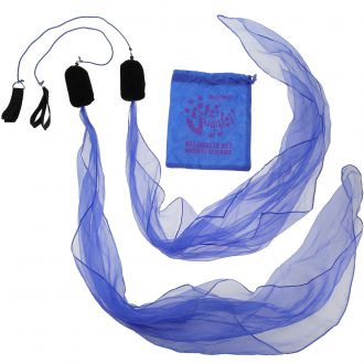 Bolas foulard bleu
