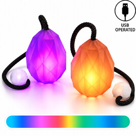 Bolas de Luz Prismáticas USB - Threeworlds