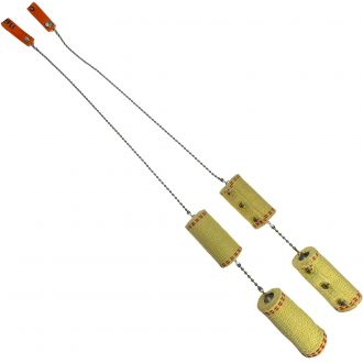 Bolas doubles en 100mm avec réservoirs