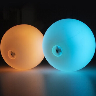 Bolle di contatto luminose