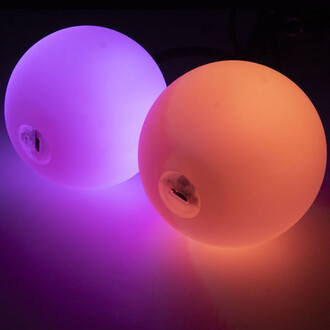 Bolle di contatto luminose