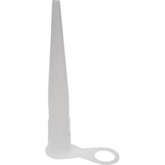 Cartouche de colle Kevlar thermorésistante, avec embout conique pour une application précise. Le design est ergonomique et robuste, idéal pour des réparations durables.
