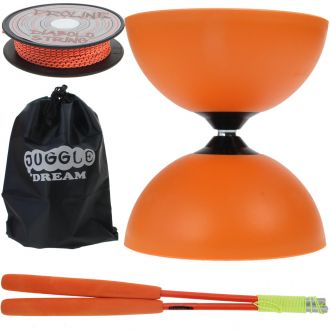 Circus light orange + superglass + ficelle + sac
