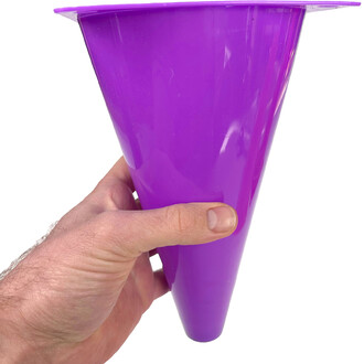 I coni perimetrali sono facili da riporre e trasportare, perfetti per i viaggi o le attività all'aperto.