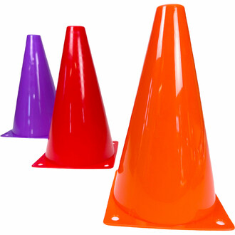 es cônes sont disponibles en différentes couleurs vives pour ajouter une touche amusante à vos activités.