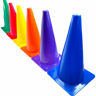 High quality boundary cones for sports clubs and leisure centers