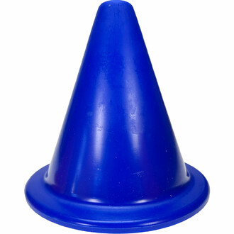 Rigid blue cone 18cm high