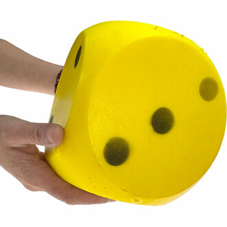 Lightweight and quiet dice, perfect for indoor activities.