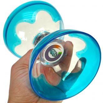 Fixed axis translucent Hyperspin TC diabolo