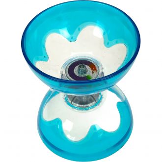 Fixed axis translucent Hyperspin TC diabolo
