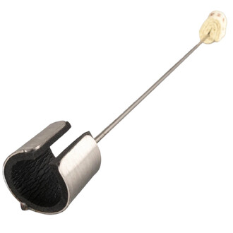 Doigts de feu Firetoys – lot de 10, tiges métalliques de 30 cm avec embout cylindrique noir, accessoire de jonglerie de feu.