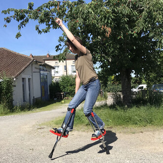 échasses en exterieur