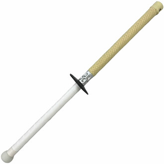 Juggable fire sword with white hilt