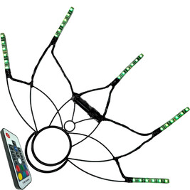 5-takt RGB lotuslichtventilator