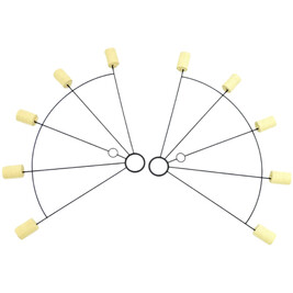 Éventails de feu 5 branches Russian Grip