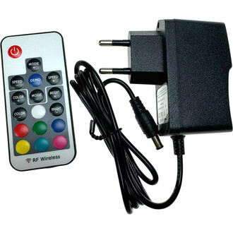 Chargeur et télécommande pour Eventails lumineux 5 branches Spider RGB