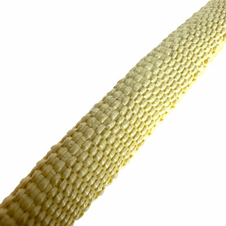 Detail of the braiding of the fibers that make up the fall of the whip