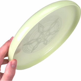 Frisbee dans une main