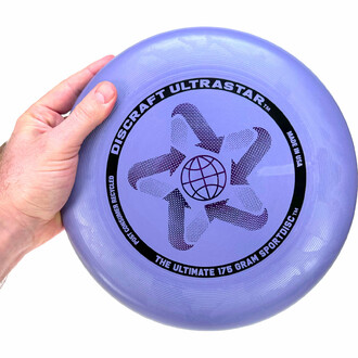 The pros' choice: Trust the UltraStar frisbee, used by the best ultimate players around the world for its unmatched quality and performance.